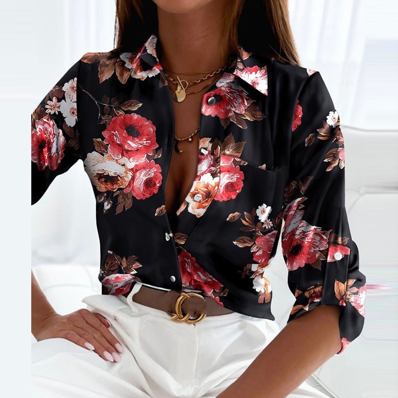 Elisa | Classic Collared Blouse for Everyday Elegance